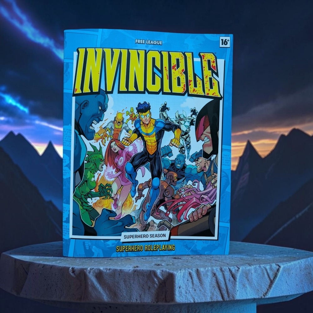 Free League Invincible Superhero Season RPG GEN CON 2026 EXCLUSIVE Roleplaying
